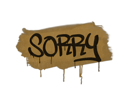 Graffiti | Sorry (Desert Amber)