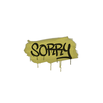 Sealed Graffiti | Sorry (Tracer Yellow) image 360x360