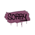 Sealed Graffiti | Sorry (Princess Pink) image 120x120