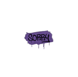 Sealed Graffiti | Sorry (Monster Purple)