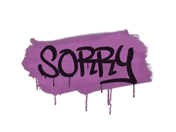 Запечатанный граффити | Прости (Взрывной розовый)