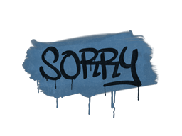 Graffiti | Sorry (Monarch Blue)