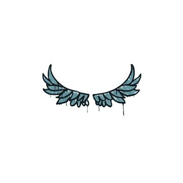 Sealed Graffiti | Take Flight (Wire Blue) image 360x360