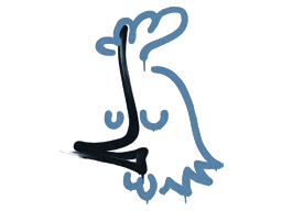 Sealed Graffiti | Recoil AK-47 (Monarch Blue)