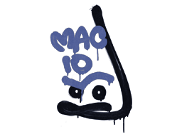 Sealed Graffiti | Recoil MAC-10 (SWAT Blue)