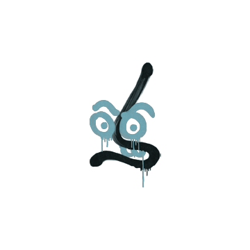 Sealed Graffiti | Recoil MP7 (Wire Blue) image 360x360