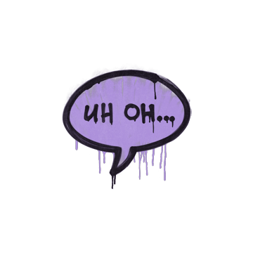 Sealed Graffiti | Uh Oh (Violent Violet) image 360x360