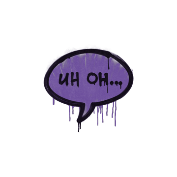 Sealed Graffiti | Uh Oh (Monster Purple) image 360x360