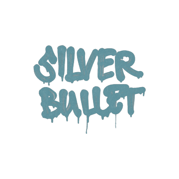 Sealed Graffiti | Silver Bullet (Wire Blue) image 360x360