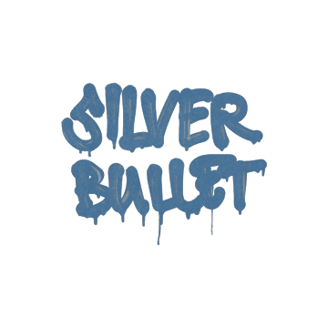 Sealed Graffiti | Silver Bullet (Monarch Blue) image 360x360