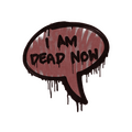 Sealed Graffiti | Dead Now (Brick Red) image 120x120