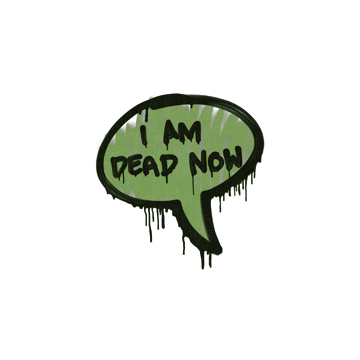 Sealed Graffiti | Dead Now (Battle Green) image 360x360