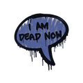 Sealed Graffiti | Dead Now (SWAT Blue) image 120x120