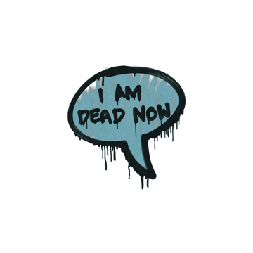 Sealed Graffiti | Dead Now (Wire Blue) image 360x360