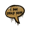 Sealed Graffiti | Dead Now (Desert Amber) image 120x120