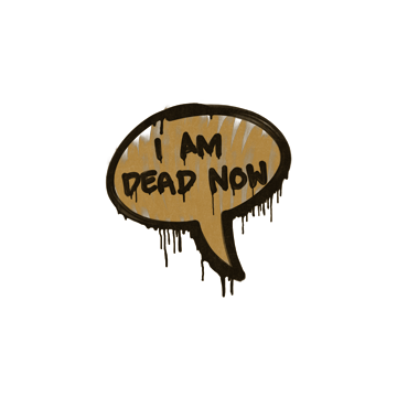 Sealed Graffiti | Dead Now (Desert Amber) image 360x360