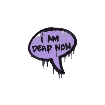 Sealed Graffiti | Dead Now (Violent Violet) image 360x360