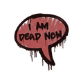 Sealed Graffiti | Dead Now (Blood Red) image 120x120