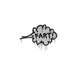 Sealed Graffiti | Fart (Shark White)