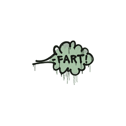 Sealed Graffiti | Fart (Cash Green)