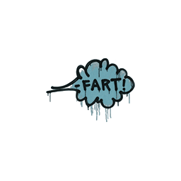 Sealed Graffiti | Fart (Wire Blue)