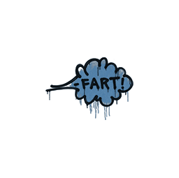 Sealed Graffiti | Fart (Monarch Blue)