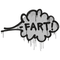 Sealed Graffiti | Fart (Shark White) image 120x120