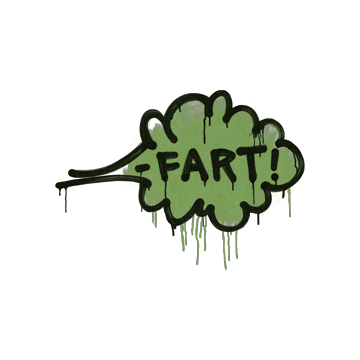 Sealed Graffiti | Fart (Battle Green) image 360x360