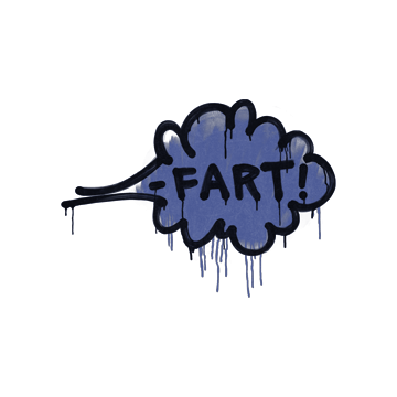 Sealed Graffiti | Fart (SWAT Blue) image 360x360