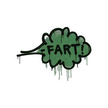 Sealed Graffiti | Fart (Jungle Green) image 360x360