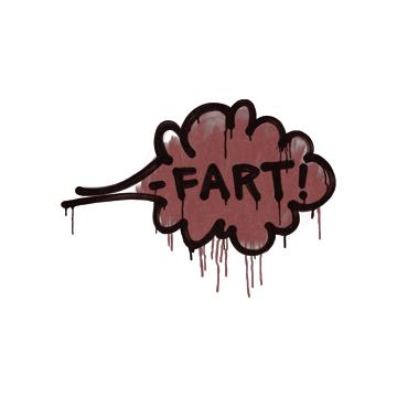 Sealed Graffiti | Fart (Brick Red) image 360x360