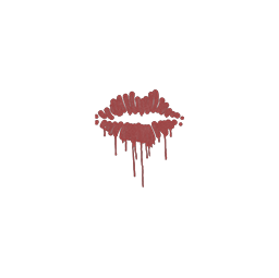 Sealed Graffiti | Kiss (Blood Red)