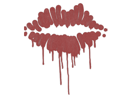 Graffiti | Kiss (Blood Red)