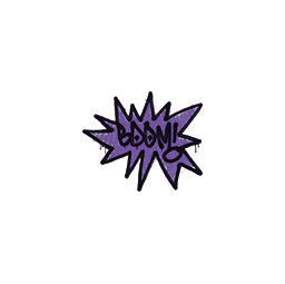 Sealed Graffiti | BOOM (Monster Purple)