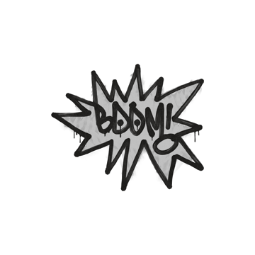 Sealed Graffiti | BOOM (Shark White) image 360x360