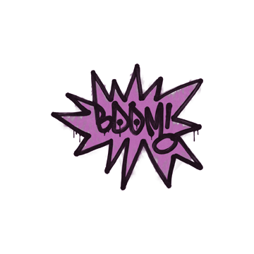 Sealed Graffiti | BOOM (Bazooka Pink) image 360x360