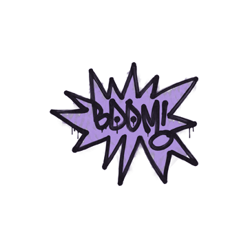 Sealed Graffiti | BOOM (Violent Violet) image 360x360