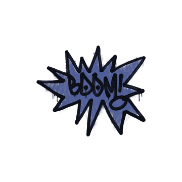 Sealed Graffiti | BOOM (SWAT Blue) image 360x360