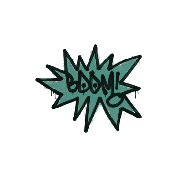 Sealed Graffiti | BOOM (Frog Green) image 360x360