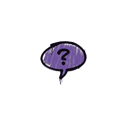 Sealed Graffiti | Question Mark (Monster Purple)