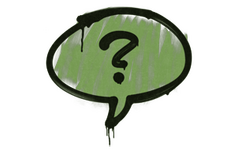 Sealed Graffiti | Question Mark