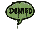 Sealed Graffiti | Denied