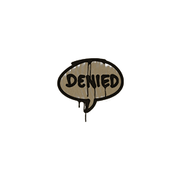 Sealed Graffiti | Denied (Dust Brown)