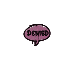 Sealed Graffiti | Denied (Princess Pink)