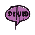 Sealed Graffiti | Denied (Bazooka Pink) image 120x120