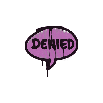 Sealed Graffiti | Denied (Bazooka Pink) image 360x360