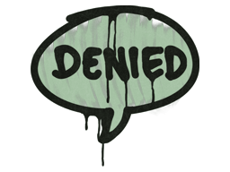 Sealed Graffiti | Denied (Cash Green)