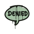 Sealed Graffiti | Denied (Cash Green) image 120x120