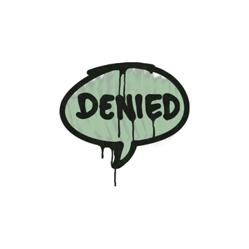 Sealed Graffiti | Denied (Cash Green) image 360x360