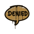 Sealed Graffiti | Denied (Desert Amber) image 120x120